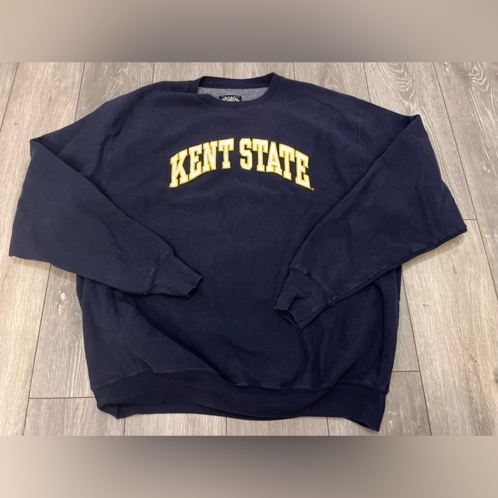 Steve & Barry's Kent State University crewneck sweatshirt Navy Blue XXL